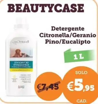 Detergente Citronella/Geranio Pino/Eucalipto