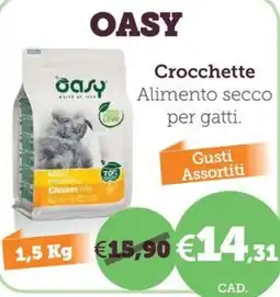 ZooPlanet Oasy Crocchette Alimento secco per gatti offerta