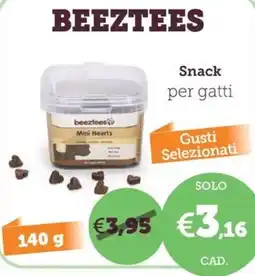 ZooPlanet Beeztees Mini Hearts offerta