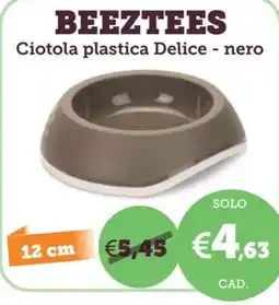 ZooPlanet Ciotola plastica Delice - nero offerta