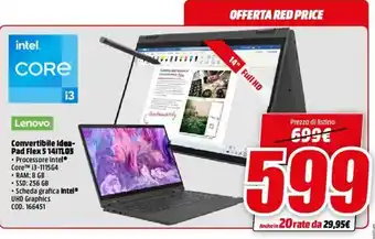 MediaWorld Lenovo Convertibile Idea-Pad Flex 5 14ITL05 offerta