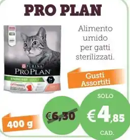 ZooPlanet Pro Plan Alimento umido per gatti sterilizzati offerta