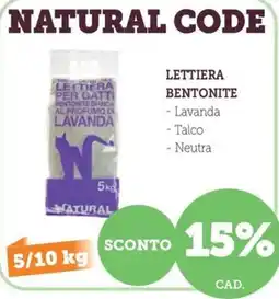 ZooPlanet Lettiera bentonite natural code offerta
