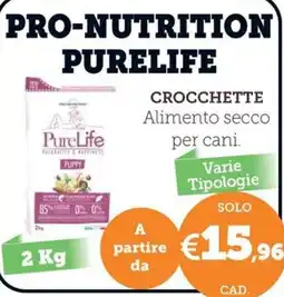 ZooPlanet Crocchette PureLife offerta