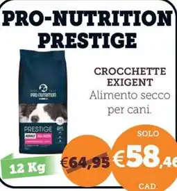 ZooPlanet Pro-Nutrition Prestige Crocchette Exigent offerta