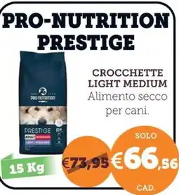 ZooPlanet Crocchette light medium Prestige offerta