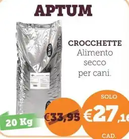 ZooPlanet Crocchette Aptum Alimento secco per cani offerta