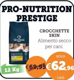 ZooPlanet Pro-Nutrition Prestige Crocchette Skin offerta
