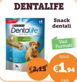 ZooPlanet Purina Dentalife offerta