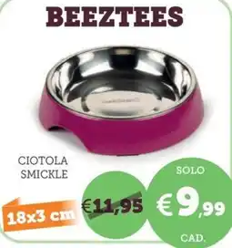 ZooPlanet Ciotola smickle Beeztees offerta