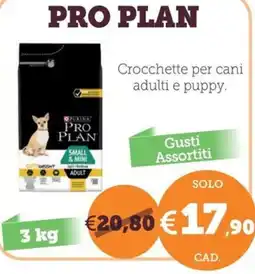 ZooPlanet Pro Plan crocchette per cani adulti e puppy offerta