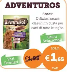 ZooPlanet Adventuros snack offerta