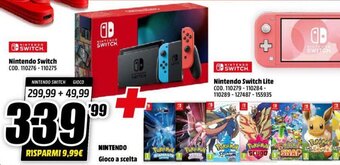 MediaWorld Nintendo Switch offerta