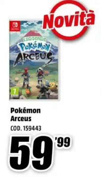 MediaWorld Pokémon Arceus offerta