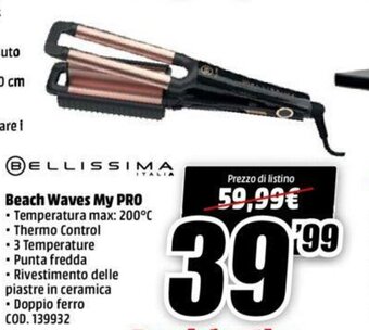 MediaWorld Bellissima Beach Waves My PRO offerta