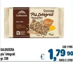 Del Prete Distribuzioni Galbusera piu' integrali offerta