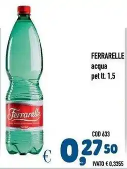 Del Prete Distribuzioni Ferrarelle acqua offerta