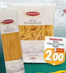 Mazzeo Giocattoli Granoro pasta formati classici offerta