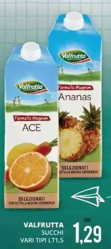 Mazzeo Giocattoli Valfrutta succhi offerta
