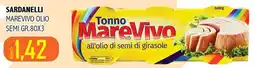 Big Food Sardanelli Tonno MareVivo all'olio di semi di girasole offerta