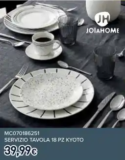 Unieuro Servizio tavola 18 pz Kyoto offerta