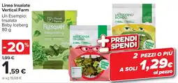 Carrefour Market Linea Insalate Vertical Farm offerta