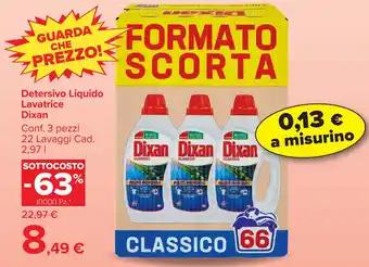 Detersivo Liquido Lavatrice Dixan