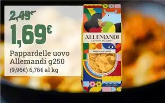 Pappardelle uovo Allemandi