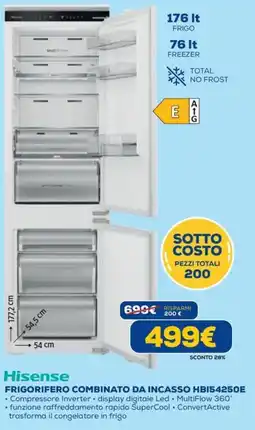 DIMOStore Frigorifero combinato da incasso Hisense offerta
