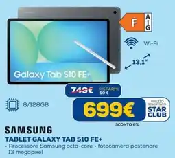 DIMOStore Samsung Tablet Galaxy Tab S10 FE+ offerta