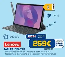 DIMOStore Lenovo TABLET IDEA TAB offerta