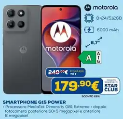 DIMOStore Smartphone Motorola G15 Power offerta