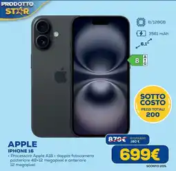 DIMOStore Apple iPhone 16 offerta