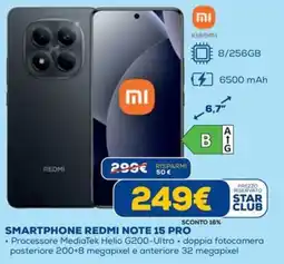 DIMOStore Smartphone Redmi Note 15 Pro offerta