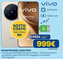 DIMOStore vivo X300 Pro offerta