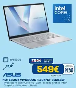 DIMOStore Asus Notebook Vivobook offerta