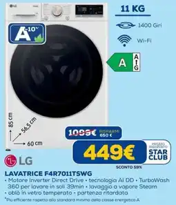 DIMOStore Lavatrice F4R7011TSWG offerta