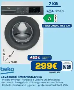 DIMOStore Lavatrice Beko BMEUWSU4721A offerta