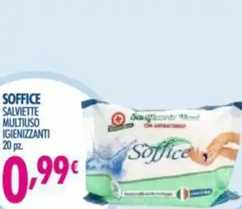 Acqua & Sapone Soffice Salviette Multiuso Igienizzanti 20pz. offerta