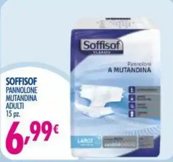 Acqua & Sapone Soffisof Pannolone Mutandina Adulti 15pz. offerta