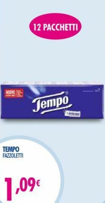 Acqua & Sapone Tempo Fazzoletti 12 Pacchetti offerta