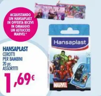 Acqua & Sapone Hansaplast Cerotti per Bambini 20pz. Assortiti offerta