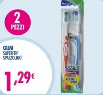 Acqua & Sapone Gum Super-tip Spazzolino 2 pezzi offerta
