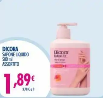 Acqua & Sapone Dicora Sapone Liquido 500ml Assortito offerta