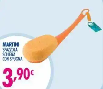 Acqua & Sapone Martini Spazzola Schiena con Spugna offerta