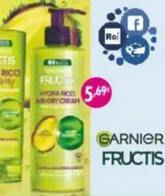 Acqua & Sapone Garnier Fructis Hydra Ricci Air-Dry Cream offerta
