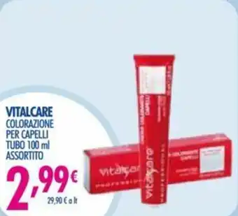 Acqua & Sapone Vitalcare Colorazione per Capelli Tubo 100ml Assortito offerta