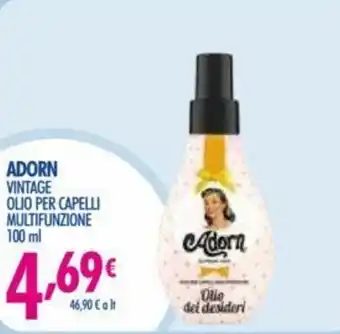 Adorn Vintage Olio per Capelli Multifunzione 100ml