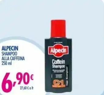 Acqua & Sapone Alpecin Shampoo Alla Caffeina 250ml offerta