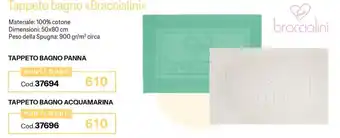 Tappeto bagno Braccialini